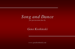 Song and Dance for Percussion Duo by Gene Koshinski