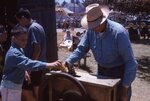 Antique Corn Sheller Demonstration by Richard Hoffman