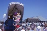 Conestoga Wagon Display at Kutztown Folk Festival by Richard Hoffman