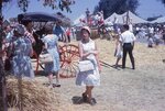 Visitors View Displays at Kutztown Folk Festival by Richard Hoffman