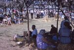 Visitors Rest in the Shade at Kutztown Folk Festival by Richard Hoffman