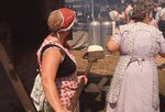 Baking Bread at Kutztown Folk Festival by Richard Hoffman