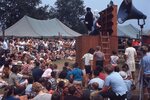 Audience at Folk Festival Stage Show by Richard Hoffman