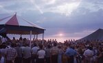 Sunset Performance on Festival Grounds by Richard Hoffman