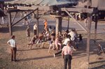 Children Play on Horse Mill on Festival Grounds by Richard Hoffman