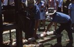 Fence Making Demonstration by Richard Hoffman