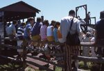 Crowd at Hanging of Susanna Cox Show by Richard Hoffman