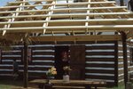 Partially-Thatched Roof by Richard Hoffman