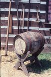 Antique Barrel and Tools by Richard Hoffman