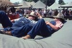Resting on Festival Grounds by Richard Hoffman
