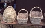 Woven Baskets and Beehive Skeps by Richard Hoffman