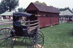 Buggy and Covered Bridge by Richard Hoffman