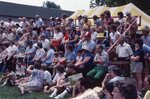 Audience on Bleachers by Richard Hoffman