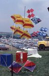 Kites Above Festival Parking Lot by Richard Hoffman