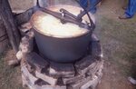 Cooking Apple Butter by Richard Hoffman