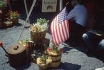 Decorative Plant Display on Festival Grounds by Richard Hoffman