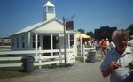 Schoolhouse Display on Festival Grounds by Richard Hoffman