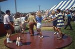 Festival Attendees Barn Dancing by Richard Hoffman