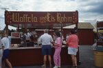 "Waffela und Eis Rohm" Stand on Festival Grounds by Richard Hoffman