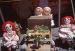 Doll Display on Festival Grounds by Richard Hoffman