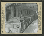 Electric Motor Hauling Cars Loaded with Coal to Foot of Shaft, near Scranton, Pennsylvania by Kutztown University of Pennsylvania and Keystone View Company