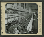 Doubling Frame in a Large Woolen Mill, Lawrence, Mass. by Kutztown University of Pennsylvania and Keystone View Company