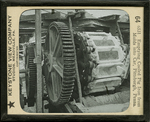 Emptying Cooled Pig Iron from Molds into Car, Pittsburgh, Penna. by Keystone View Company