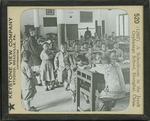 A Schoolroom in the Jesuit Orphanage School, Shanghai, China. by Keystone View Company