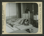 A Japanese Room and Bed on the Floor. by Keystone View Company