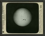 Sun Photographed through Forty-inch Telescope, Yerkes Observatory.