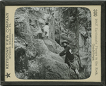 Earthquake Fissure in the Rock, Guadeloupe. by Keystone View Company