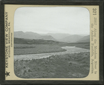 Along the Mendoza River in the Andean Foothills, Argentina. by Keystone View Company