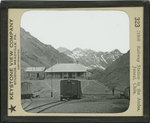 Railway Station in the Andes, Juncal, Chile.