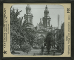 Cathedral and Plaza, Santiago, Chile. by Keystone View Company