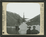 Twin ships Windward and Eric, Perry [Peary] Expedition, at Nuerke, 1901, Greenland.
