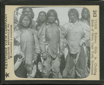 Eskimo Girls in Clothing Made of Skins, Cape York, Greenland. by Keystone View Company