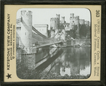Conway Castle, a Strong Medieval Fortress, Conway, Wales. by Keystone View Company