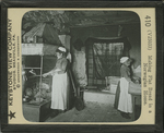 Making Flat Bread in a Norwegian Home by Keystone View Company