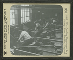 Wet Grinding Department in a Cutlery Plant, Sheffield, England. by Keystone View Company