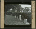 Amesbury, Mass. The Cemetery. Whittier Plot-inside