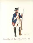 Anspach-Bayreuth: Regiment v. Eyr, Musketier by Johannes Schwalm Historical Association
