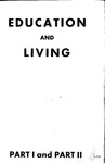 Education and Living by Ralph Borsodi