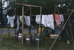 "Folk Festival: Washline Ex" by Lillian Walters and William Walters