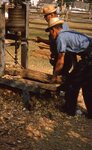 "Folk Festival: Boring Holes in Fence Posts" by Lillian Walters and William Walters