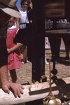 "Folk Festival: Boring Holes in Fence Posts" by Lillian Walters and William Walters